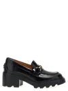 TOD'S TOD'S BLACK LEATHER LOAFERS