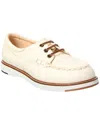 Tod's Gomma Leather Boat Shoe
