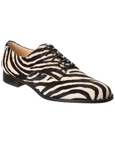 Tod's Haircalf Oxford In Brown