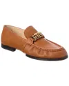 Tod's Gomma Leather Loafer In Brown