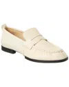 Tod's Gomma Leather Loafer In White