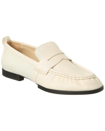 Tod's Gomma Leather Loafer In White