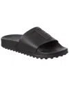 Tod's Gomma Rubber Slide In Black