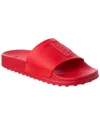 Tod's Gomma Rubber Slide In Red