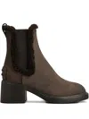 Tod's Gomma T60 73l Calf Leather Tronchetto In Multi