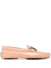 Tod's Gommini Catena Mocassins In Neutral