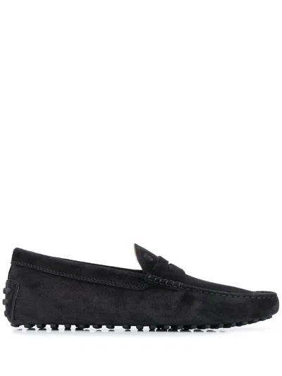 Tod's Gommini Moccasins Shoes In Black