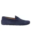 Tod's Gommini Moccasins Shoes In Blue