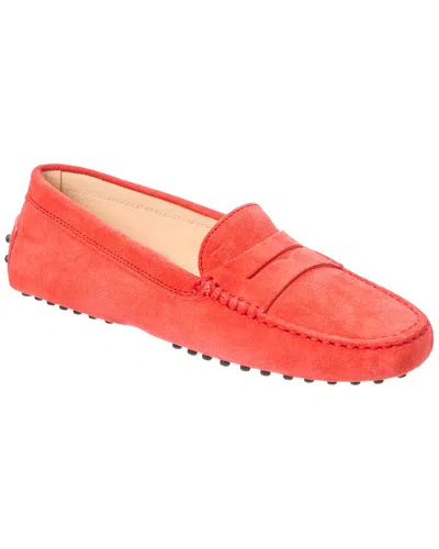 TOD'S TOD’S GOMMINI SUEDE LOAFER
