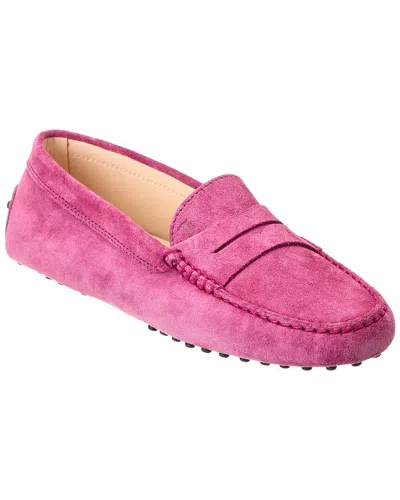 TOD'S TOD’S GOMMINI SUEDE LOAFER