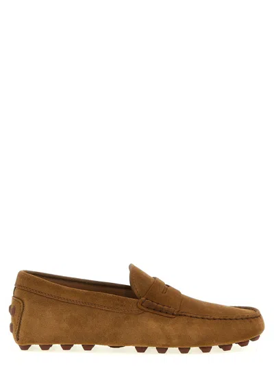 Tod's 'gommino Bubble' Loafers In Brown