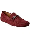 Tod's Man Loafers Burgundy Size 9 Leather