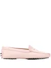 Tod's Light Pink Light Pink Gommino Leather Driving Shoes