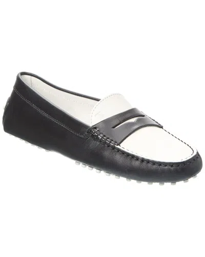 Tod's Gommino Leather Loafer In Black