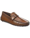 Tod's Gommino Leather Loafer In Brown
