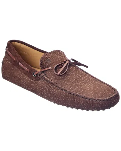 Tod's Tods Gommino Leather Loafer In Brown