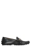 Tod's Loafers With Golden Detail And Gommino Sole