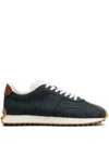Tod's Gommino Leather Sneakers In Black