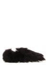 Tod's Gommino Sheep Fur Loafers In Brown