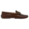Tod's Gommino Loafers In Brown Leather In Brown