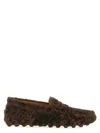 Tod's Gommino Macro Loafers In Brown