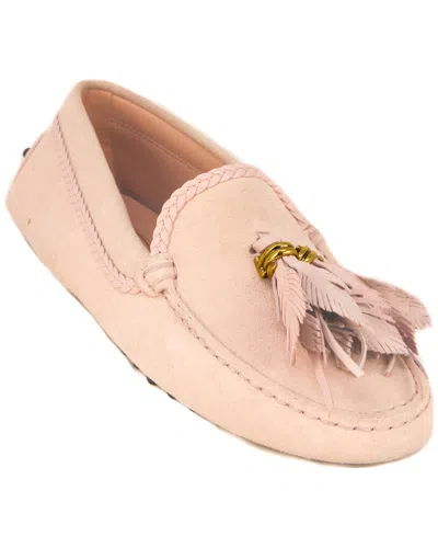 Tod's Gommino Suede Moccasin