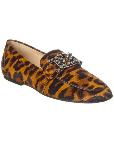 Tod's Haircalf Loafer In Brown