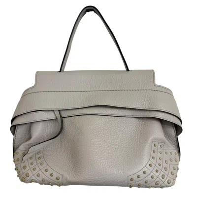Pre-owned Tod's Handbag Shoulder Bag () In Gray