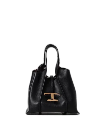 Tod's Handbag With Shoulder Strap In Black