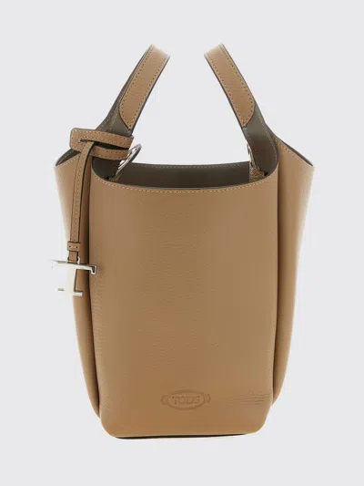 Tod's Handbag Woman Color Camel In Brown