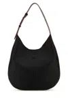 Tod's Small Di Hobo Leather Shoulder Bag In Black