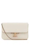 Tod's Ivory Leather Micro Crossbody Bag In White