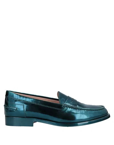 Tod's Loafers In Green