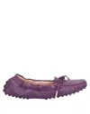 Tod's Loafers In Purple