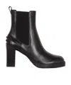Tod's Heeled Ankle Boots In Black
