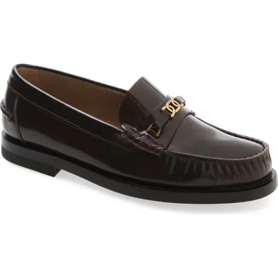 Tod's Iniez Loafer In Bordeaux