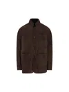 Tod's Castello Jacket In Brown