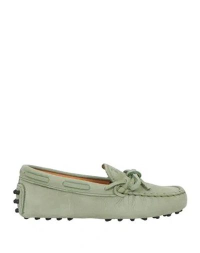 Tod's Babies'  Junior Toddler Boy Loafers Sage Green Size 10c Leather
