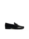 Tod's 'kate' Black Leather Loafers In Black