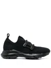 Tod's Kate Sneakers In Technical Fabric In Black