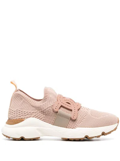 Tod's Kate Technical Fabric Sneakers In Pink