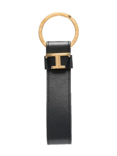 Tod's Key Tag Accessories In Black