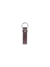 Tod's "t Timeless" Logo Keychain In Brown