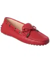 Tod's Gommino Driving Shoes In Red
