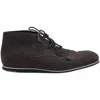 Tod's Lace-up Desert Boots In Dark Brown Suede In Brown