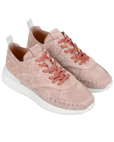 TOD'S TOD'S LACE UP LEATHER SNEAKER