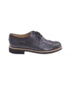Tod's Lace Up Oxford In Black Leather In Black
