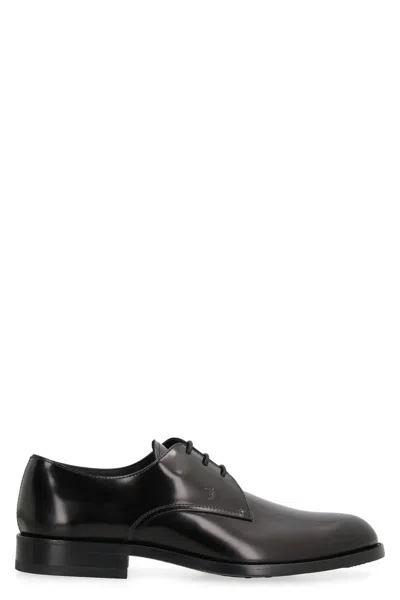 Tod's Lace-up Shoe In Black