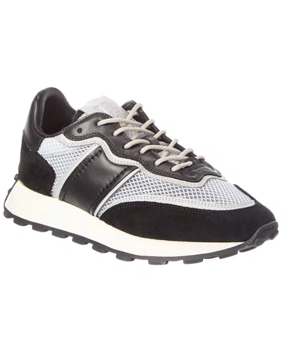 Tod's Panelled Mesh-insert Sneakers In Brown