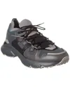 Tod's Leather & Mesh Sneaker In Grey